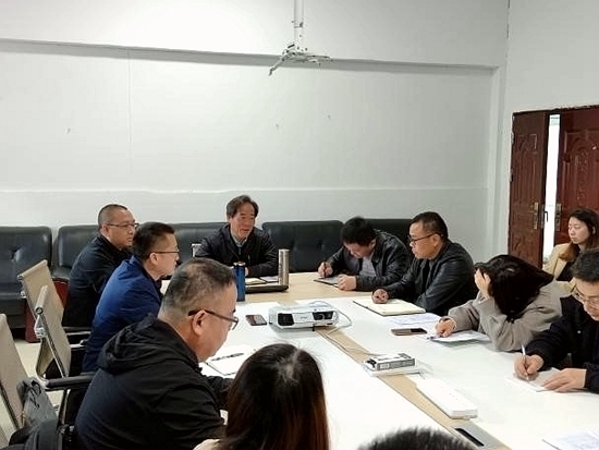 公司黨委副書記、副總經(jīng)理洪濤一行到貴州業(yè)黔調(diào)研指導工作